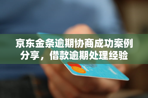 im电竞京东金条逾期协商成功案例分享借款逾期处理经验