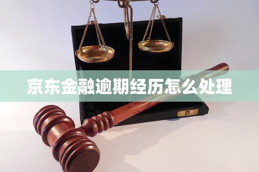 im电竞官网京东金融逾期经历怎么处理(图1)